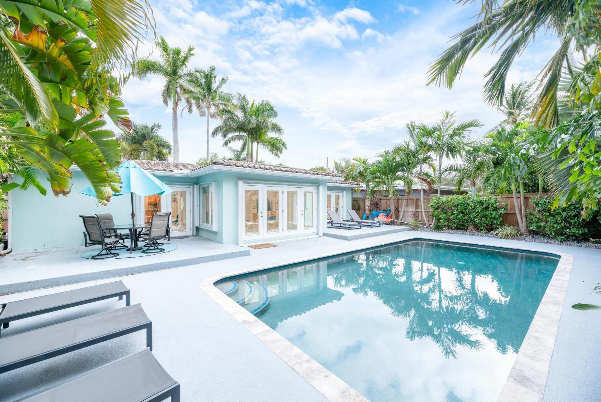 Luxurious Fort Lauderdale Pool Home Екстер'єр фото